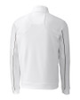 Pitt Panthers Cutter & Buck Men's CB DryTec Edge Half Zip White Mannequin Back