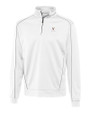 Virginia Cavaliers Cutter & Buck Men's CB DryTec Edge Half Zip White Mannequin
