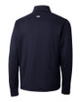 Virginia Cavaliers Cutter & Buck Shaw Hybrid Half Zip Liberty Navy Mannequin Back