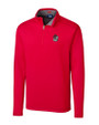 Georgia Bulldogs Cutter & Buck Evergreen Reversible Mens Big & Tall Quarter Zip Pullover Red Mannequin
