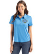 UCLA Bruins 2026 NCAA Women's Basketball National Champions Cutter & Buck Coastline Recycled Double Peached Womens Polo Digital Front