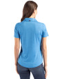 UCLA Bruins 2026 NCAA Women's Basketball National Champions Cutter & Buck Coastline Recycled Double Peached Womens Polo Digital Back