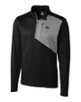 Iowa Hawkeyes Cutter & Buck Shaw Hybrid Half Zip Black Mannequin