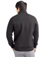 UCLA Bruins 2026 NCAA Women's Basketball National Champions Cutter & Buck Roam Recycled Buttery-Soft Knit Mens Big & Tall Full Zip Jacket Black Back