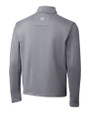 Arkansas Razorbacks Cutter & Buck Shaw Hybrid Half Zip Oxide/Cardinal Red Mannequin Back