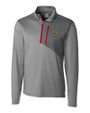Iowa State Cyclones Cutter & Buck Shaw Hybrid Half Zip Oxide/Cardinal Red Mannequin