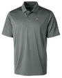 Los Angeles Chargers Cutter & Buck Prospect Epic Confidence Recycled Textured Stretch Mens Big & Tall Polo Elemental Grey Mannequin