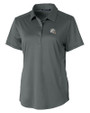 Los Angeles Chargers NFL Helmet Cutter & Buck Prospect Recycled Featherlight Stretch Womens Polo Elemental Grey Mannequin
