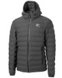 Los Angeles Chargers NFL Helmet Cutter & Buck Mission Ridge   Repreve® Recycled Insulated Puffer Mens Full Zip Jacket Elemental Grey Mannequin