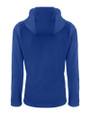 Los Angeles Chargers NFL Helmet Cutter & Buck Evoke Recycled HoneycombFleece Womens Full Zip Jacket Tour Blue Mannequin Back