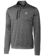 Los Angeles Chargers NFL Helmet Cutter & Buck Stealth Heathered Mens Quarter Zip Elemental Grey Mannequin