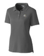 Los Angeles Chargers NFL Helmet Cutter & Buck Advantage Recycled Cotton-Blend Pique Womens Polo Elemental Grey Mannequin