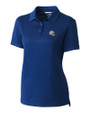 Los Angeles Chargers NFL Helmet Cutter & Buck Advantage Recycled Cotton-Blend Pique Womens Polo Tour Blue Mannequin