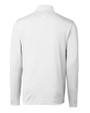 Miami Hurricanes Cutter & Buck Williams Half Zip White Mannequin Back