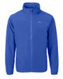 Los Angeles Chargers Cutter & Buck Charter Recycled Packable Mens Full Zip Jacket Tour Blue Mannequin