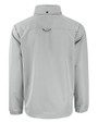 Los Angeles Chargers NFL Helmet Cutter & Buck Charter Recycled Packable Mens Full Zip Jacket Polished Medium Gray Mannequin Back