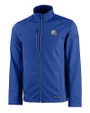 Los Angeles Chargers NFL Helmet Cutter & Buck Evoke Recycled HoneycombFleece Mens Full Zip Jacket Tour Blue Mannequin