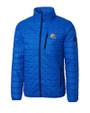 Los Angeles Chargers NFL Helmet Cutter & Buck Rainier Recycled Insulated Puffer Mens Big & Tall Full Zip Jacket Royal Mannequin