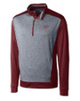 Virginia Tech Hokies Cutter & Buck Replay Half-Zip Bordeaux Mannequin
