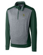 Baylor Bears Cutter & Buck Replay Half-Zip Hunter Green Mannequin
