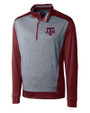 Texas A&M Aggies Cutter & Buck Replay Half-Zip Bordeaux Mannequin