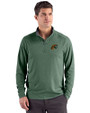 Florida A&M Rattlers - Cutter & Buck Forge Recycled Four-Way Stretch Mens Quarter Zip Pullover Dark Hunter Heather Front
