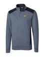Michigan Wolverines Cutter & Buck Shoreline Colorblock LNH_MANN_HG 