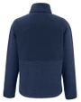 Navy Midshipmen Cutter & Buck Hunts Point Recycled Fleece Womens Hybrid Full Zip Jacket Navy Blue Mannequin Back