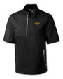 Iowa State Cyclones Cutter & Buck Fairway Short-Sleeve Half-Zip Jacket Black Mannequin