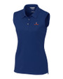 Illinois Fighting Illini Cutter & Buck Womens Advantage Polo Sleeveless Indigo Mannequin