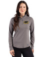 Wisconsin-Milwaukee Panthers Cutter & Buck Prospect Recycled Featherlight Stretch Womens Quarter Zip Elemental Grey Front