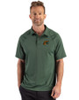 Florida A&M Rattlers - Cutter & Buck Prospect Recycled Featherlight Stretch Mens Sport Polo Hunter Green Front