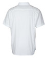 Texas A&M Aggies Cutter & Buck Windward Twill Mens Short Sleeve Shirt White Mannequin Back