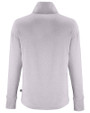 Quinnipiac Bobcats Cutter & Buck Forge Recycled Four-Way Stretch Womens Quarter Zip Pullover Polished Heather Mannequin Back
