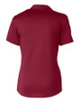 Florida State Seminoles Cutter & Buck Prospect Eco Textured Stretch Recycled Womens Short Sleeve Polo Chutney Mannequin Back