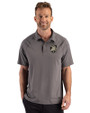 Army Black Knights Cutter & Buck Prospect Recycled Featherlight Stretch Mens Big & Tall Sport Polo Elemental Grey Front