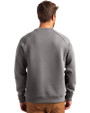 North Carolina Central Eagles Cutter & Buck Roam Recycled Buttery-Soft Knit Mens Crew Neck Pullover Elemental Grey Back