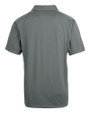Los Angeles Chargers Mono Cutter & Buck Prospect Recycled Featherlight Stretch Mens Polo Elemental Grey Mannequin Back