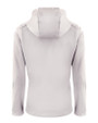 Los Angeles Chargers Mono Cutter & Buck Evoke Recycled HoneycombFleece Womens Full Zip Jacket CONCRETE Mannequin Back