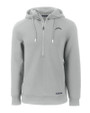 Los Angeles Chargers Mono Cutter & Buck Roam Recycled Buttery-Soft Knit Mens Half Zip Hooded Pullover Solitare Mannequin