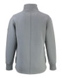 Los Angeles Chargers Mono Cutter & Buck Roam Recycled Buttery-Soft Knit Womens Full Zip Jacket Elemental Grey Mannequin Back