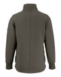 Los Angeles Chargers Mono Cutter & Buck Roam Recycled Buttery-Soft Knit Womens Full Zip Jacket Poplar Mannequin Back