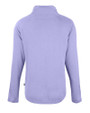 Los Angeles Chargers Mono Cutter & Buck Coastline Recycled Double Peached Womens Funnel Neck Pullover Hyacinth Mannequin Back