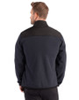 Georgia Bulldogs Alumni Cutter & Buck Hunts Point Recycled Fleece Mens Hybrid Full Zip Jacket
 Black Back