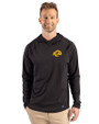 Los Angeles Rams- Cutter & Buck Prospect Recycled Featherlight Stretch Mens Big & Tall Hooded Pullover Black Front