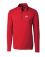 Ohio State Buckeyes - Cutter & Buck Williams Half Zip Red Mannequin