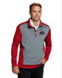 Ohio State Buckeyes- Cutter & Buck Replay Half-Zip Cardinal Red Front