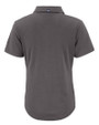 Texas Tech Red Raiders College Vault Cutter & Buck Forge Recycled Four-Way Stretch Womens Polo Dark Black Heather Mannequin Back