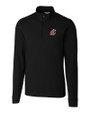 Washington State Cougars Cutter & Buck Advantage Mens Zip Mock Black Mannequin