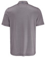 Tampa Bay Rays City Connect Cutter & Buck Pike Recycled Lattice Print Mens Big & Tall Polo Black Mannequin Back